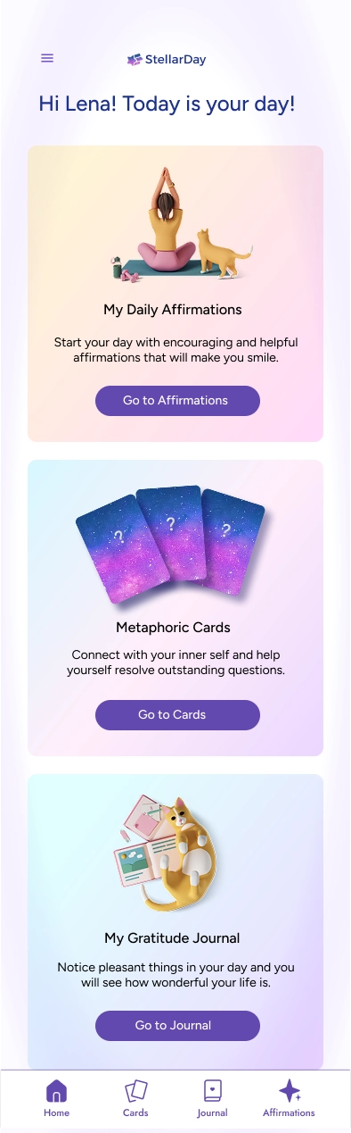 Welcome Screen